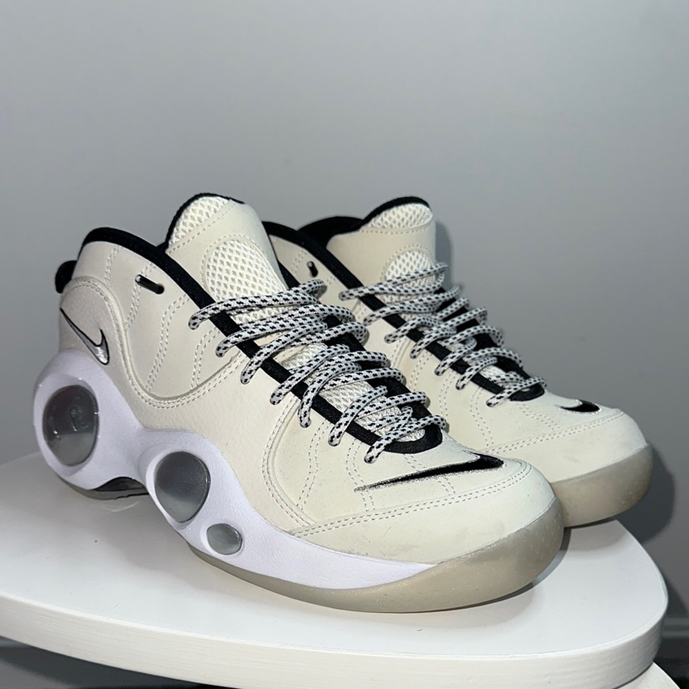 Nike Air Zoom Flight 95 Sail Pale Ivory Metallic Silver